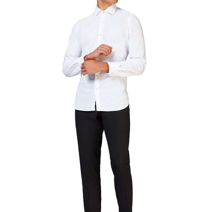 Biała koszula męska <tc>OppoSuits</tc>