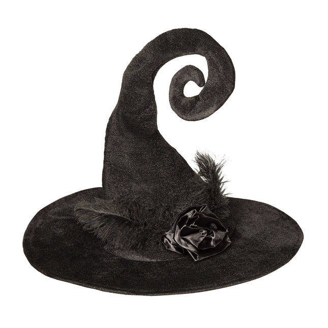 Halloweenowy kapelusz wiedźmy Curl
