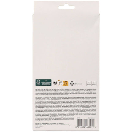 Papierowe wachlarze urodzinowe 3 szt.