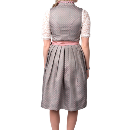 Szara sukienka Dirndl Oktoberfest Pink Ladies