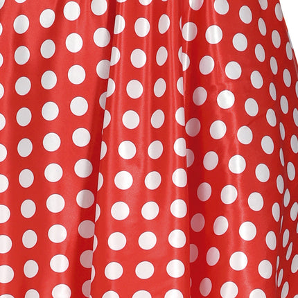 Kostium Myszki Minnie czerwony biały damski