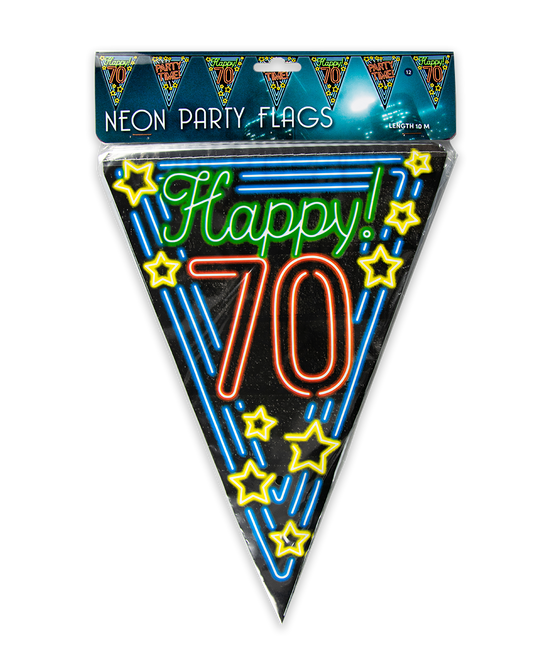 Garlands 70 Years Neon 10m