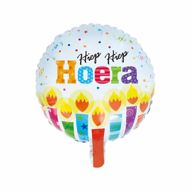 Balon helowy Hip Hip Hura 46 cm pusty