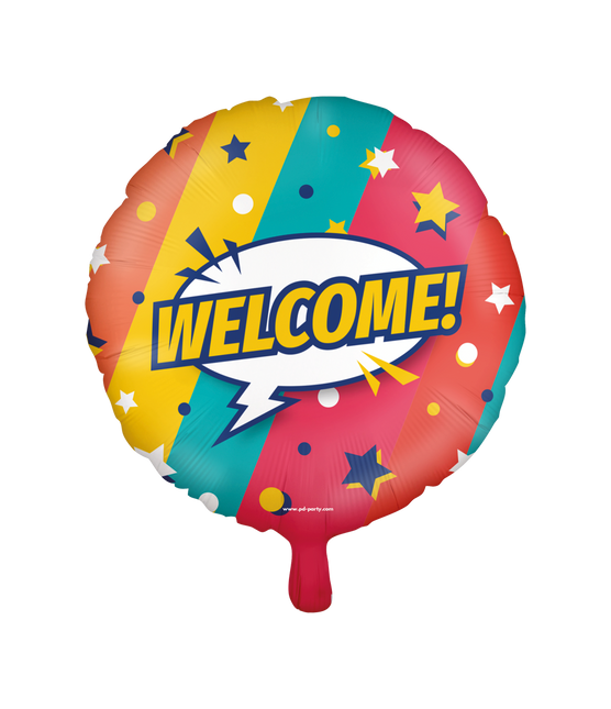 Balon helowy powitalny pusty 30 cm
