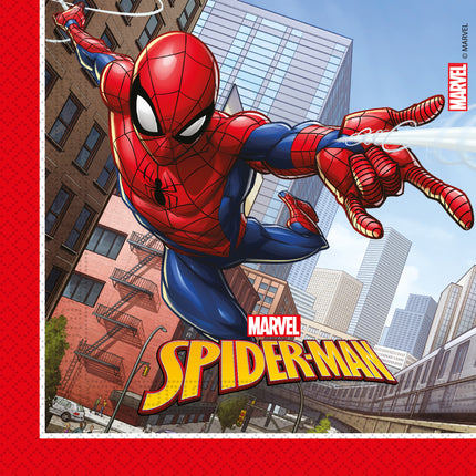 Serwetki Spiderman 33cm 20szt