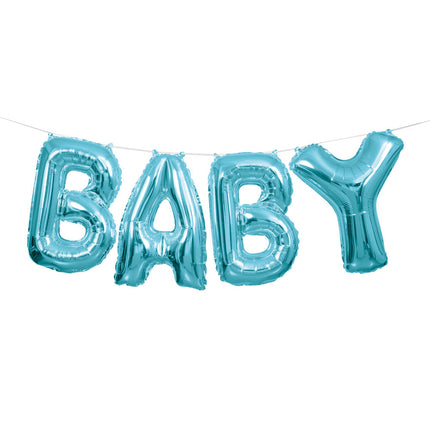 Balon foliowy Baby Blue 35 cm