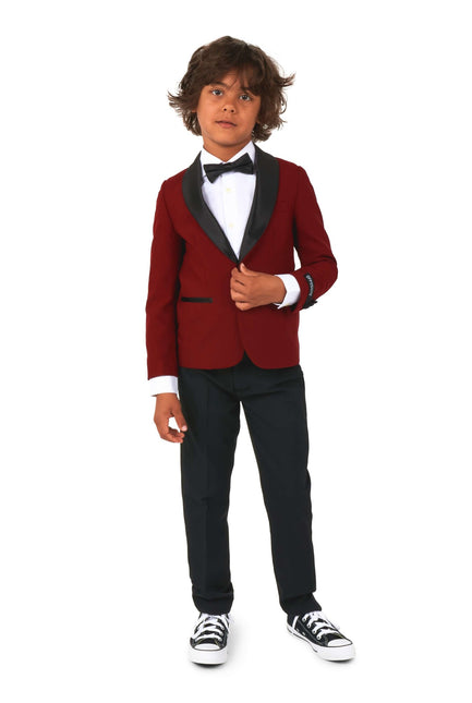 Bordeaux Red Tuxedo Boy <tc>OppoSuits</tc>