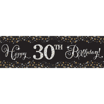 Baner urodzinowy Happy Birthday 1,65 m