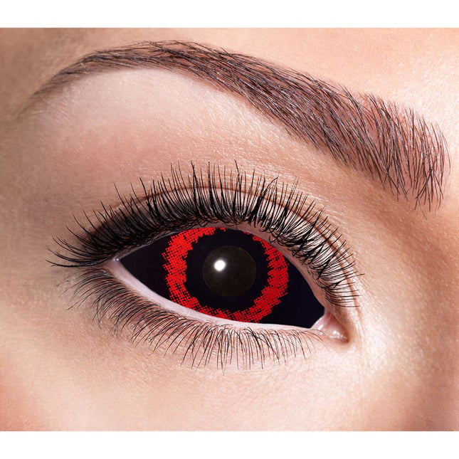 Soczewki Halloween 6-Moon Sclera She-Devil