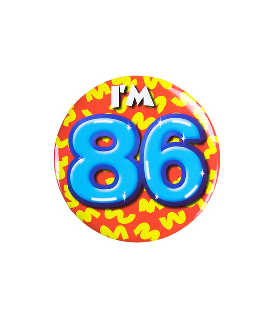 Mam 86 lat Guzik 86 lat 5,5 cm