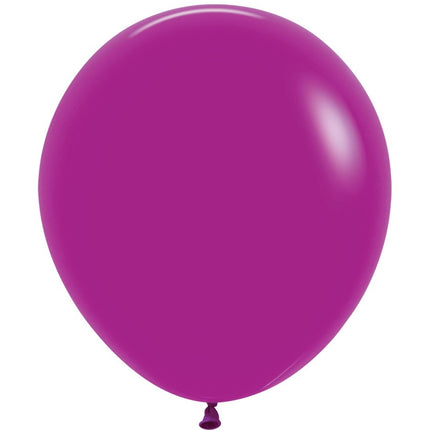 Balony Fioletowa Orchidea 45cm 25szt