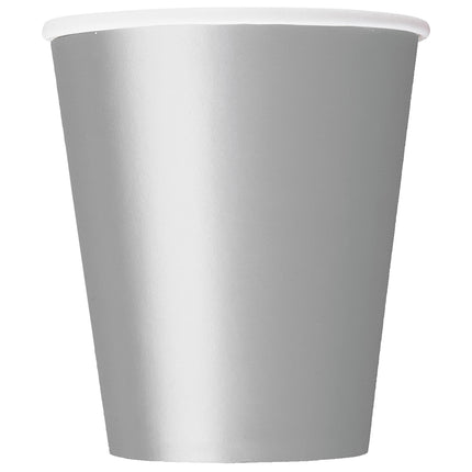 Srebrne kubki 266ml 14szt
