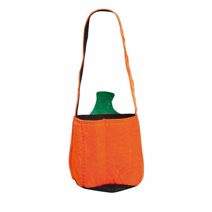 Halloweenowe wiaderko na cukierki Dynia 25 cm