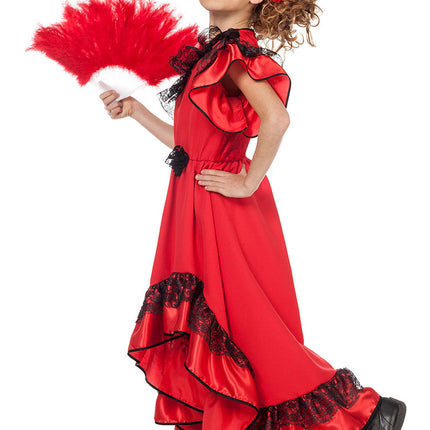 Hiszpański strój flamenco