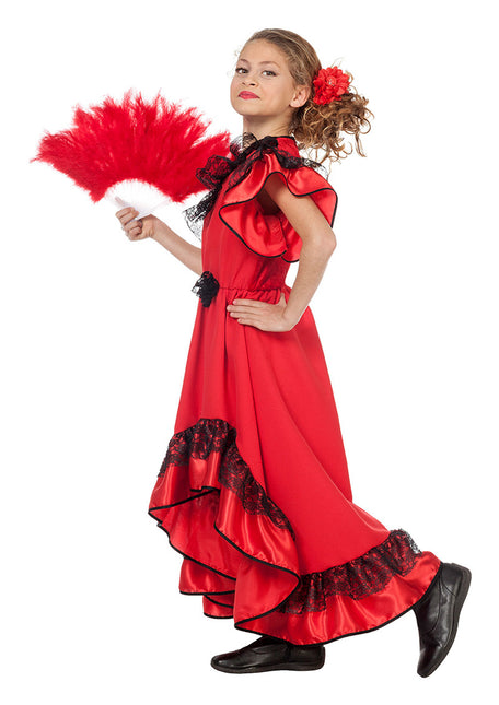 Hiszpański strój flamenco