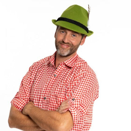 Oktoberfest Tiroler Hat Bavaria Green