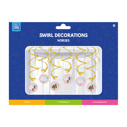 Dekoracja wisząca koń