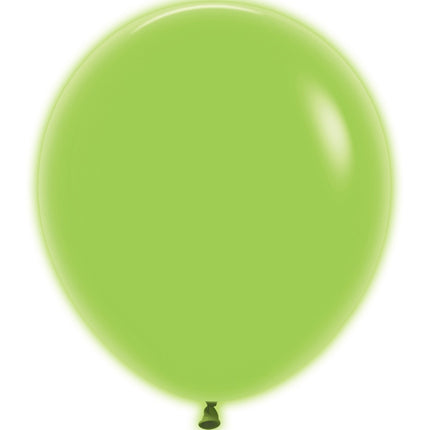 Balony Neon Zielony 45cm 25szt
