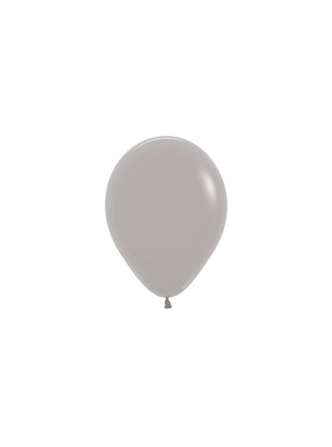 Balony szare 12cm 50szt