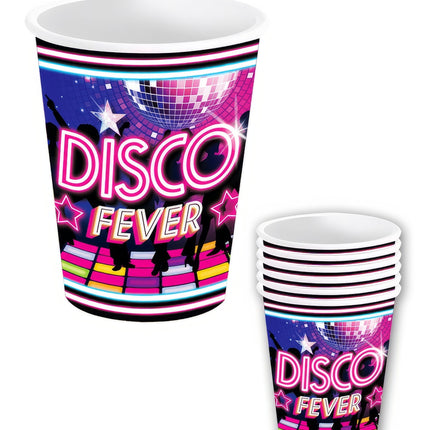 Kubki Disco 70S 240ml 6szt