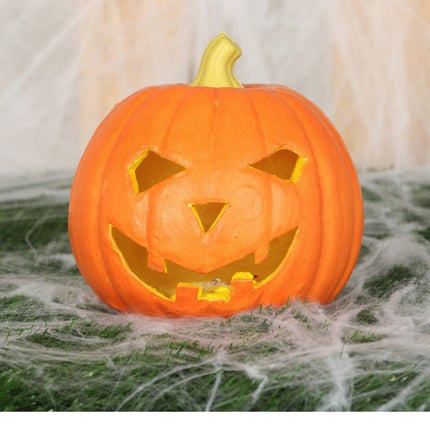 Pomarańczowa dynia na Halloween 16 cm
