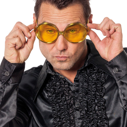 Żółte okulary 70'S