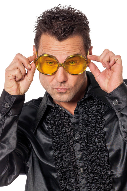Żółte okulary 70'S