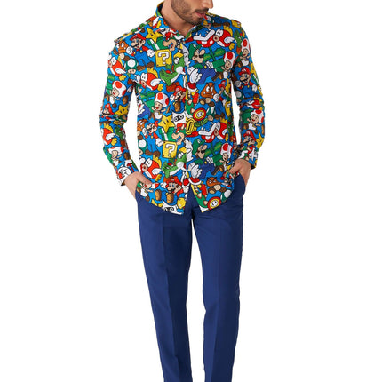 Super Mario Shirt Men <tc>OppoSuits</tc>