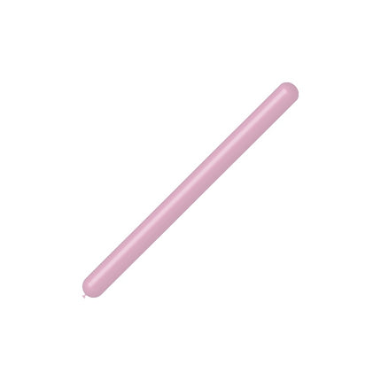 Jasnoróżowe balony do modelowania 7,5 cm 150 cm 100 szt.