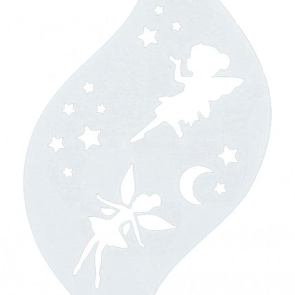 Szablon do makijażu Elf Stars