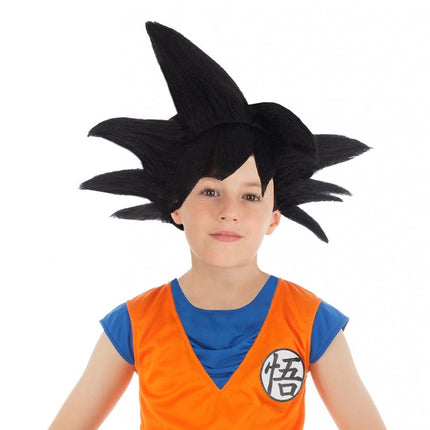 Goku Saiyan Peruka Dziecko Czarny Dziecko Dragon Ball Z
