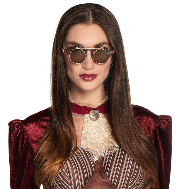 Okulary imprezowe Steampunk