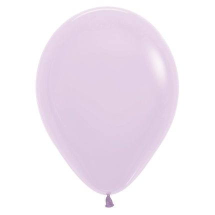Balony Pastel Matte Lilac 23cm 50szt