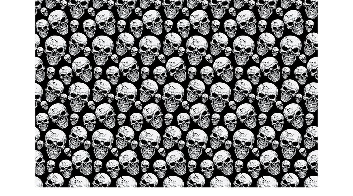 Obrus na Halloween Czaszki 2,74 m