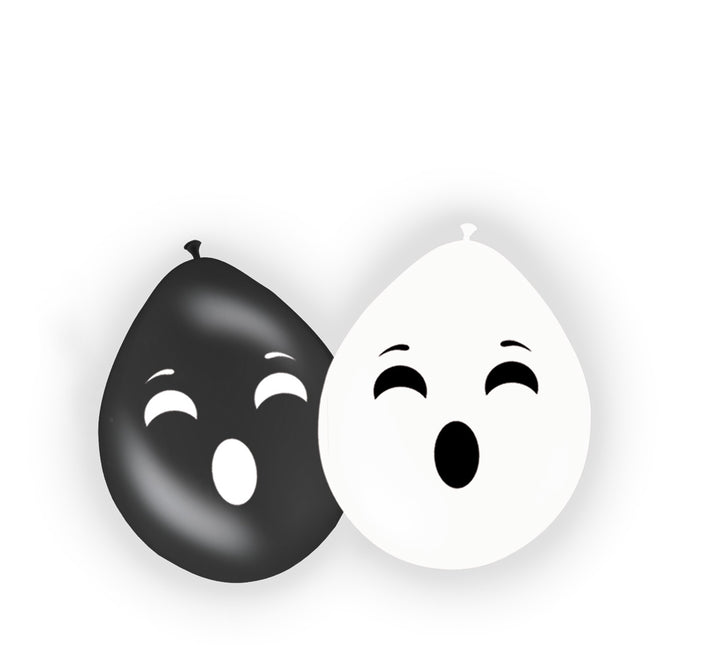 Balony na Halloween Duch 30cm 8szt
