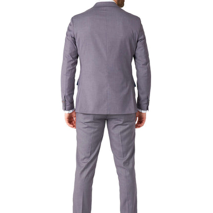 Ciemnoszary garnitur męski <tc>OppoSuits</tc>