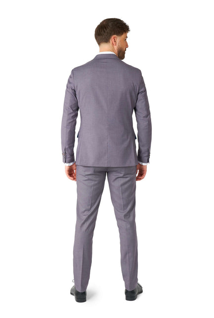 Ciemnoszary garnitur męski <tc>OppoSuits</tc>
