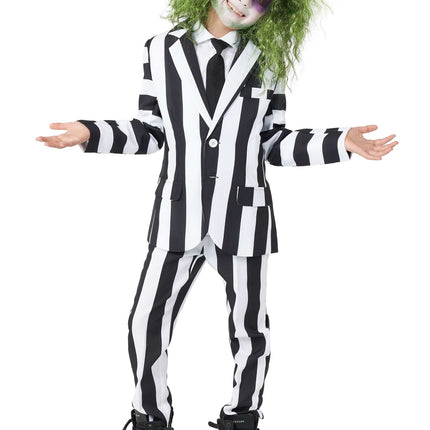 Chłopiec w kostiumie Beetlejuice <tc>Suitmeister</tc>