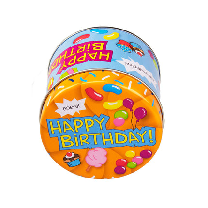 Puszka cukierków Happy Birthday 9cm