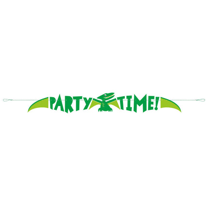 Dino Letter Garland Party Time 1,53 m