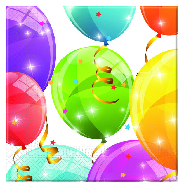 Serwetki balonowe Party 33cm 20szt