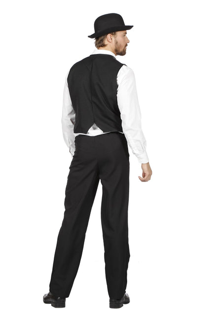 Męska kamizelka w paski w paski