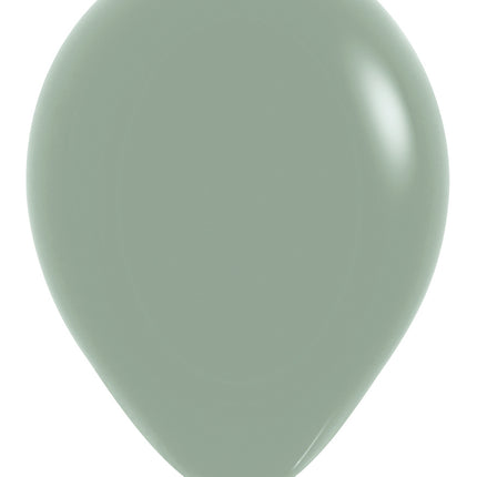 Balony Pastel Dusk Laurel Green 30cm 12szt