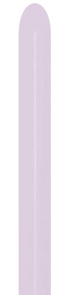 Balony do modelowania Pastel Matte Lilac 5cm 152cm 50szt