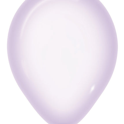 Balony Crystal Pastel Lilac 350 30cm 50szt