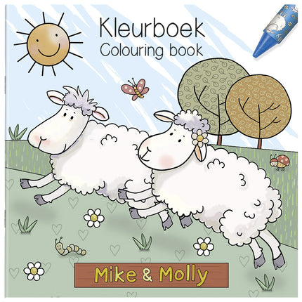 Kolorowanka Mike & Molly