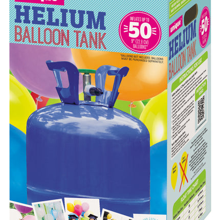 Zbiornik z helem na 300 balonów