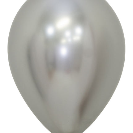 Balony Reflex Silver 30cm 50szt