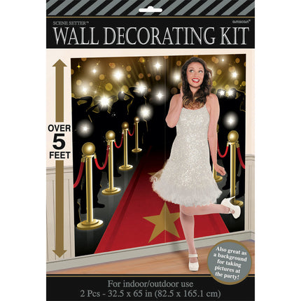 Dekoracja ścienna Hollywood 1,65 m 2 szt