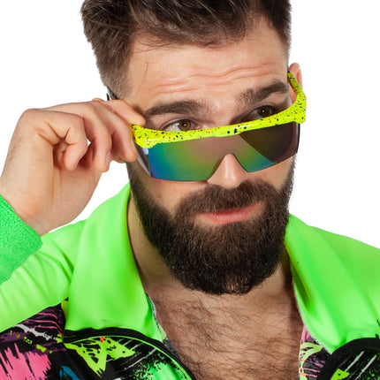 Żółte okulary 80'S